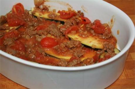lasagne d'aubergine paléo