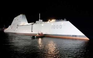 La marine US déploie un destroyer 100% électrique pour préparer la guerre de l'après-pétrole. Photo CC Flickr SurfaceWarriors