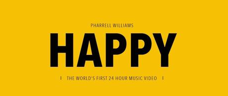 Un clip de 24 heures pour « Happy » de Pharrell Williams