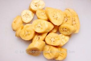 Bananes au lait de coco et perles de tapioca (Chè chuối / Chuối chưng)