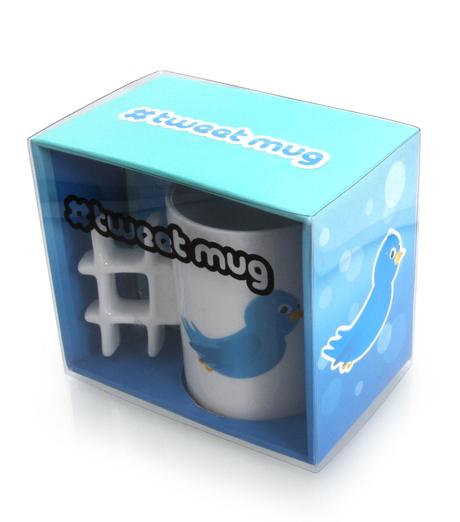 Le mug Twitter, pour les accros du réseau mug twitter geek gkdv accrocs reseau sociaux