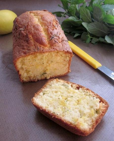 Cake citron menthe fin du billet
