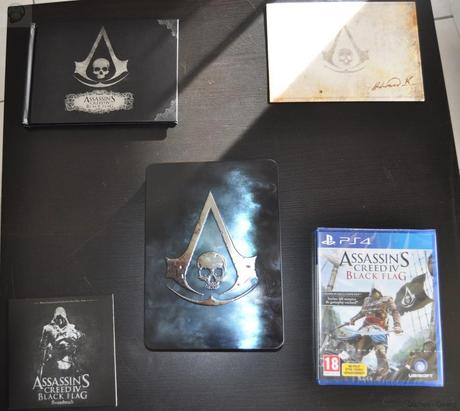 AC4 unboxing skull edition 06 1024x916 Arrivage : Assassins Creed 4 : Skull Edition  skull edition ps4 collector assassin creed 4 arrivage 