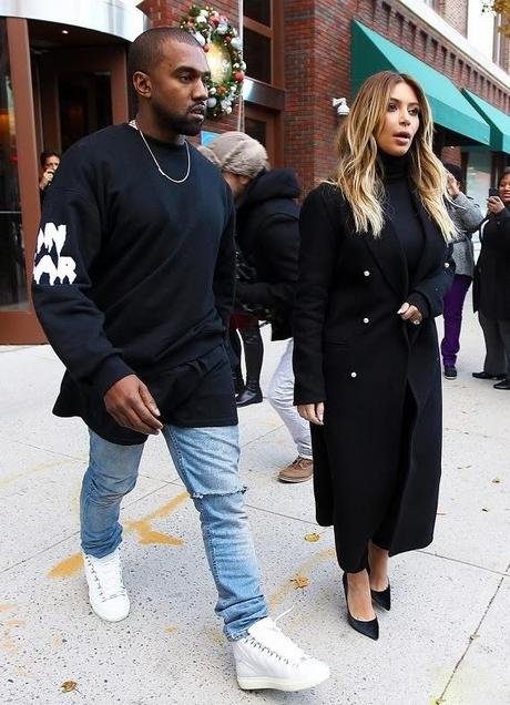 Kim Kardashian et Kanye West à New-York - 25.11.2013