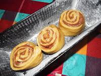 Chinois au chocolat : Brioche à la crème pâtissière chocolaté Chinois au chocolat : Brioche à la crème pâtissière chocolaté