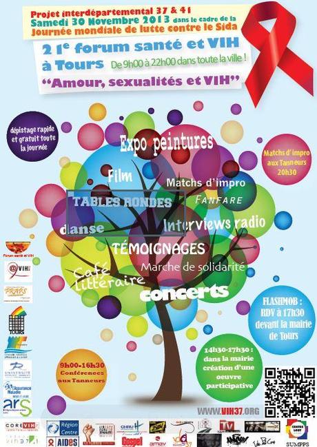 Le 21ème Forum Santé et VIH « Partageons notre engagement » – Tours