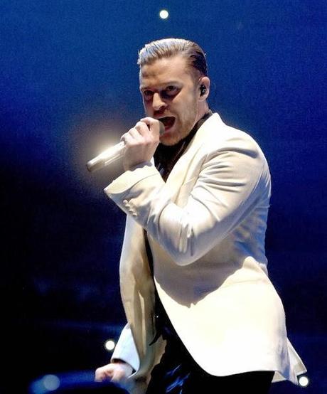 Top 5 des plus belles photos de Justin Timberlake prises à son concert hier soir