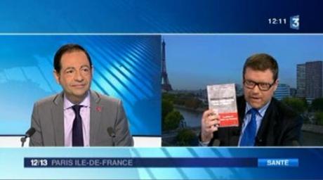 Invité du JT de France 3 Ile-de-France à 12h00 france 3,jean-luc romero,sida,aids,politique,elcs,santé