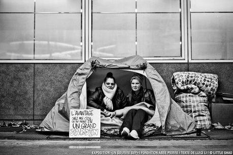Des photographies décalées sur les sans-abris