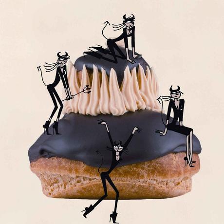 Religieuse Psycho du gâteau copie Religieuse Psycho du gâteau copie