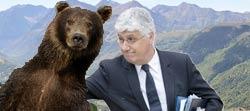 Philippe Martin et l'ours
