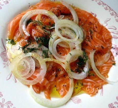 Carpaccio de saumon P1110939