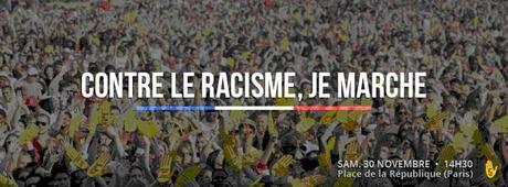 Samedi 30 Novembre, Marchons tous contre le Racisme avec SOS Racisme ! Samedi 30 Novembre, Marchons tous contre le Racisme avec SOS Racisme !