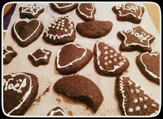Christmas cookies au chocoat