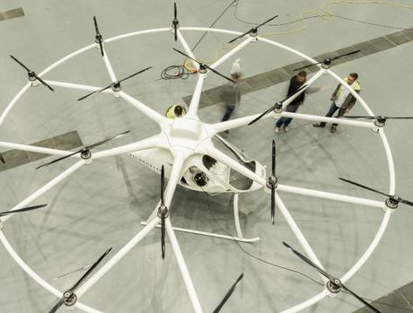 Le Volocopter VC200, un hélicoptère électrique Le Volocopter VC200, un hélicoptère électrique