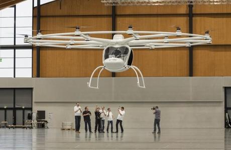 Le Volocopter VC200, un hélicoptère électrique Le Volocopter VC200, un hélicoptère électrique
