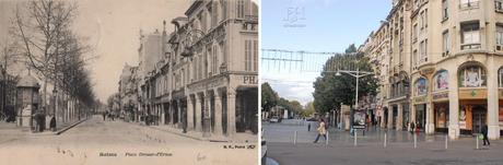 Place d'Erlon à trois époques erlon.jpg