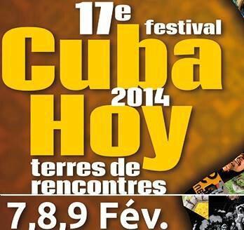 Festival Cuba Hoy 2014, le 7, 8 et 9 Fev. à Tournefeuille
