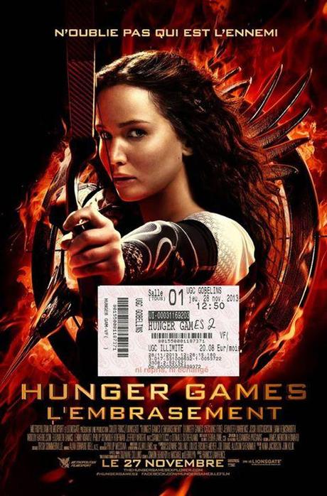 Critique de Hunger Games 2 L'embrasement