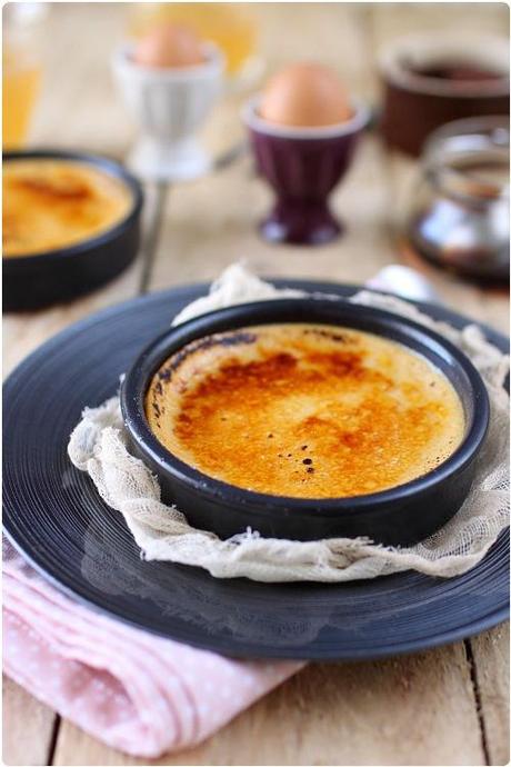 Crèmes brûlées au café