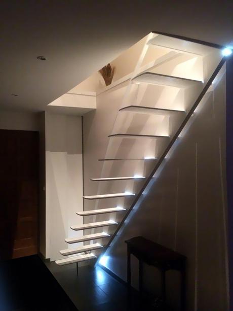 Escalier design contemporain