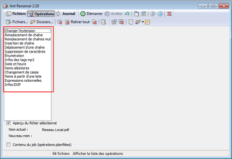 Renomer des fichiers en masse avec Ant Renamer ant3 Renomer des fichiers en masse avec Ant Renamer