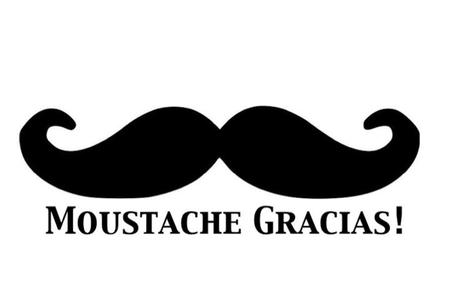 moustache Movember: moustache gracias!