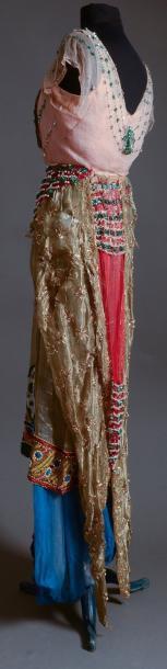 Vente d’étoffes, papiers peints, costumes et haute-couture Ensemble du soir, été 1912