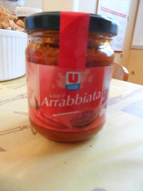 Crevettes arrabiatta Crevettes arrabiatta