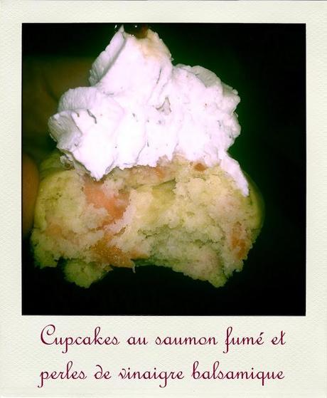 L'Avent des Gourmands #3 : Cupcakes au saumon et perles de vinaigre balsamique L'Avent des Gourmands #3 : Cupcakes au saumon et perles de vinaigre balsamique
