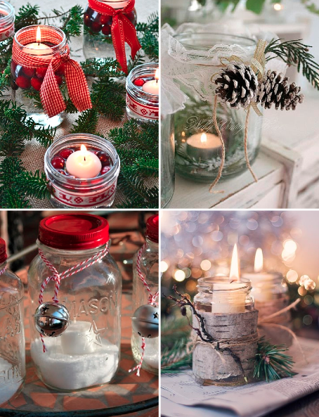 Cadeaux invités originaux et mason jars DIY : Des mason jars personnalisés pour Noël