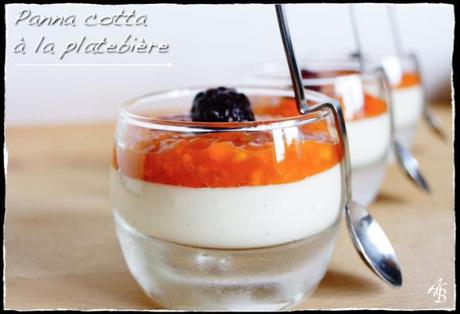 Panna cotta à la platebière