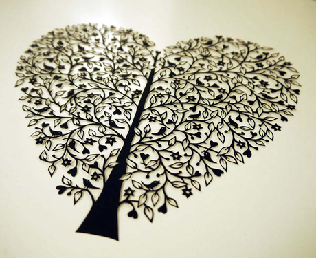 SUZY TAYLOR – Tree of Life papercut ART
