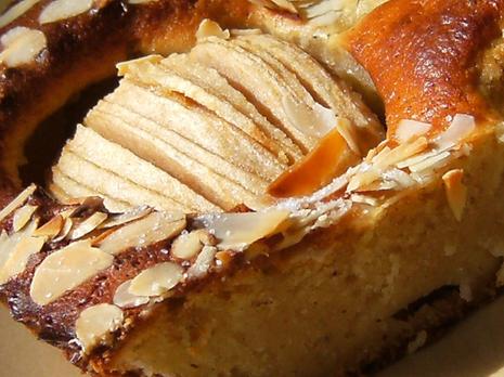 Gâteau aux Pommes, Cannelle, Amandes et Miel