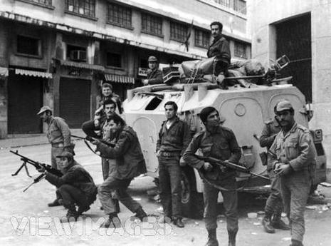 Des images de la guerre civile