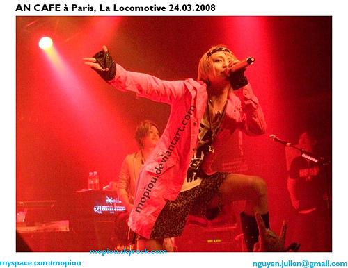AN CAFE Live in PARIS La LOCO 24.03.2008