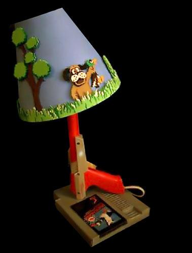 La lampe de chevet Duck Hunt