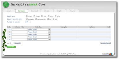 generatedata generatedata