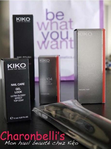 Mon haul chez Kiko - Charonbelli's blog beauté