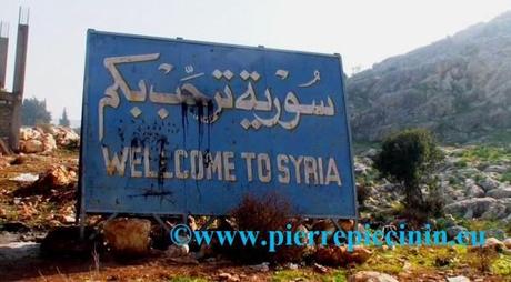 Wellcome to Syria - Copyright Pierre Piccinin da Prata - Co