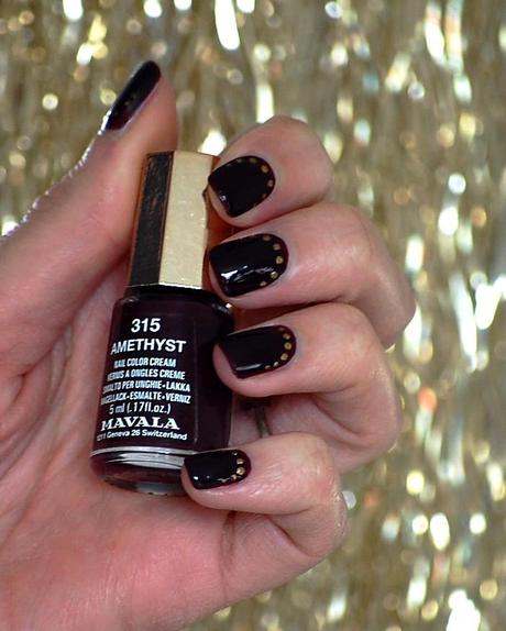 Ma manucure « pré-Fêtes » manucure fetes