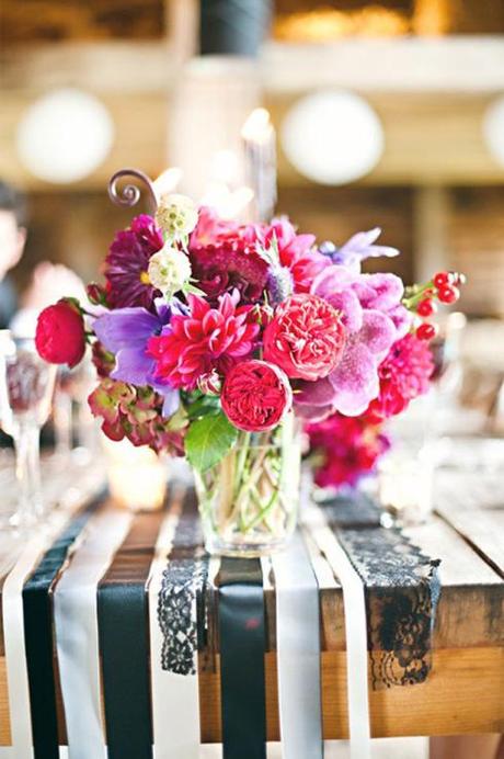 ruban-decoration-de-table-chemin-table Que faire avec des rubans en satin ?