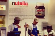 Evian réconforte les Parisiens NutellaBraChicago