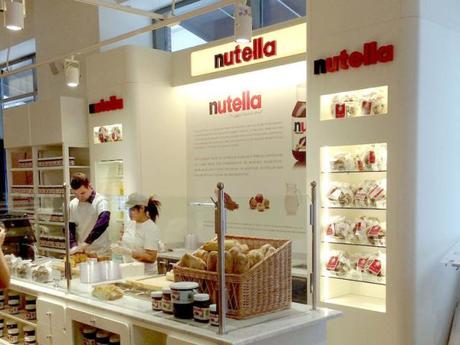 Gourmandise : un bar à Nutella