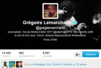 compte twitter de Grégoire Lemarchand