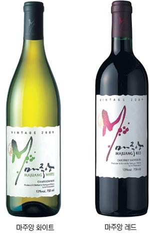 Ces vins sont produits en Corée