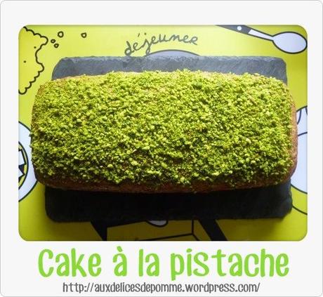 Cake pistache