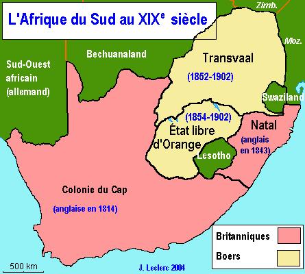 Afrique du Sud, de la colonisation et de l'apartheid