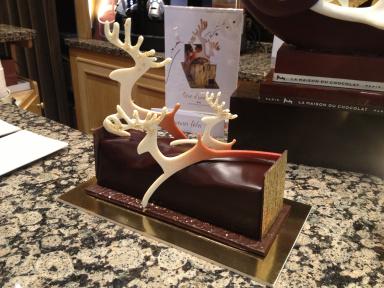 Le Rêve d’une Nuit de la Maison du Chocolat bûche Rêve d'une nuit