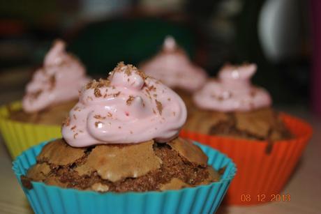 Cupcakes chocolat-toblerone